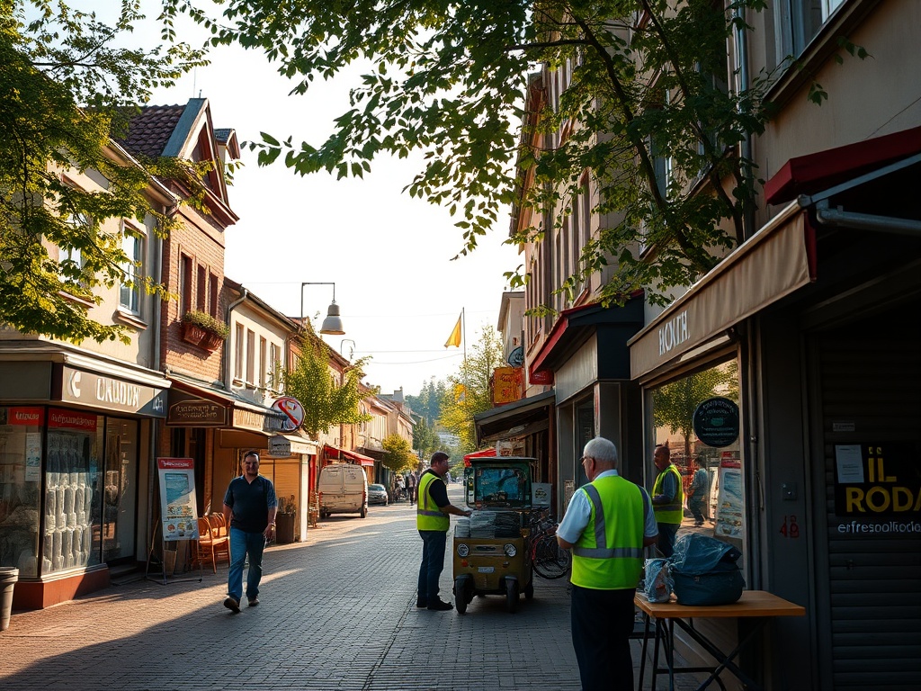 Grafika przedstawiająca logo Funduszy Europejskich z napisem Zawidów, ilustrująca inwestycje z Funduszy Europejskich w Zawidowie.