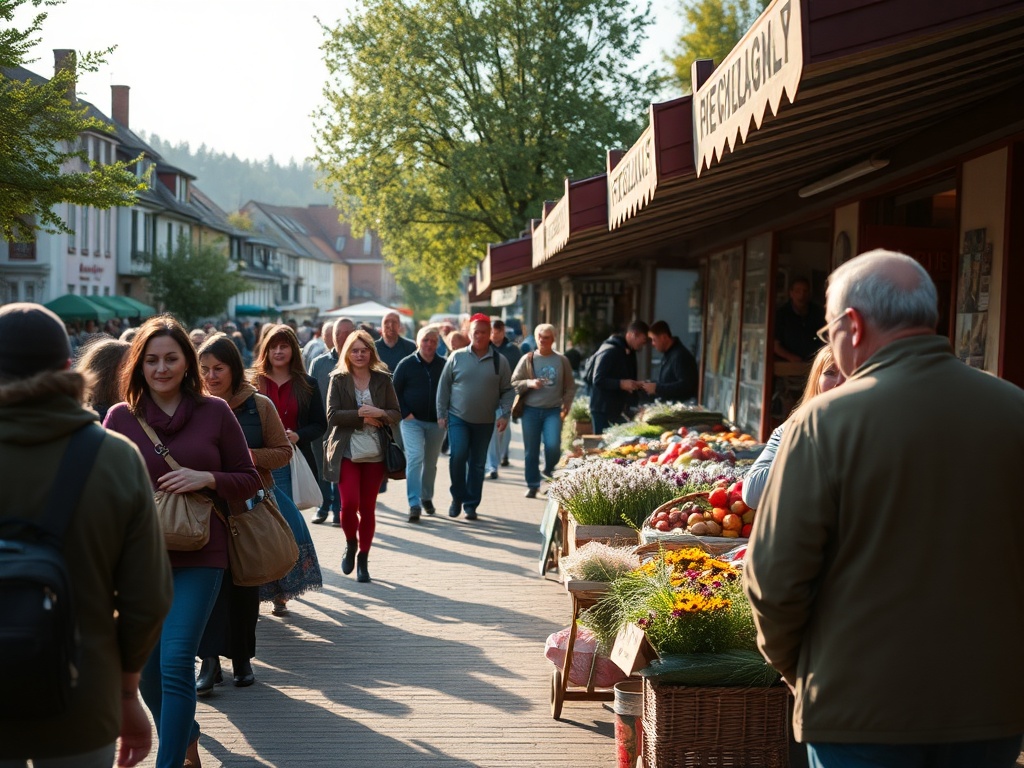Ilustracja symbolizująca Dzień Ziemi z elementami przyrody i ludzkich rąk w tle, nawiązująca do Zawidowa.